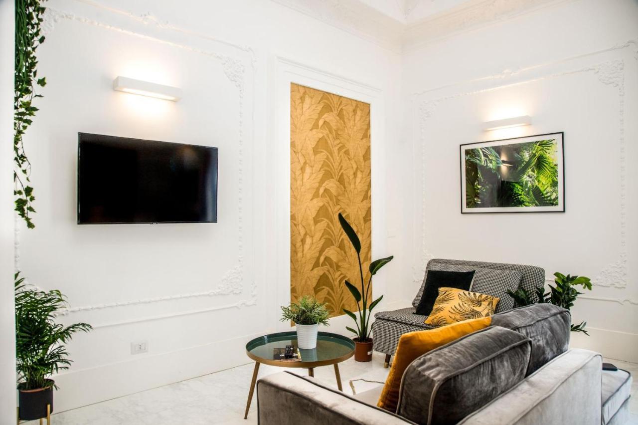 The Marble House - Luxury Apartment In Naples - Family Exteriör bild